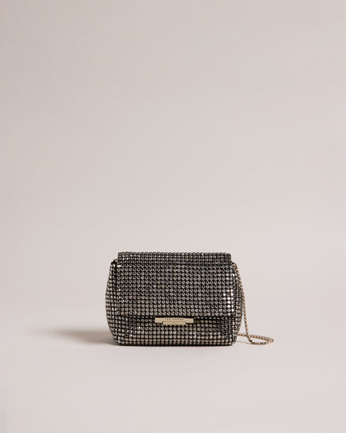 <P>Crystal Mini Cross Body Bag</P>